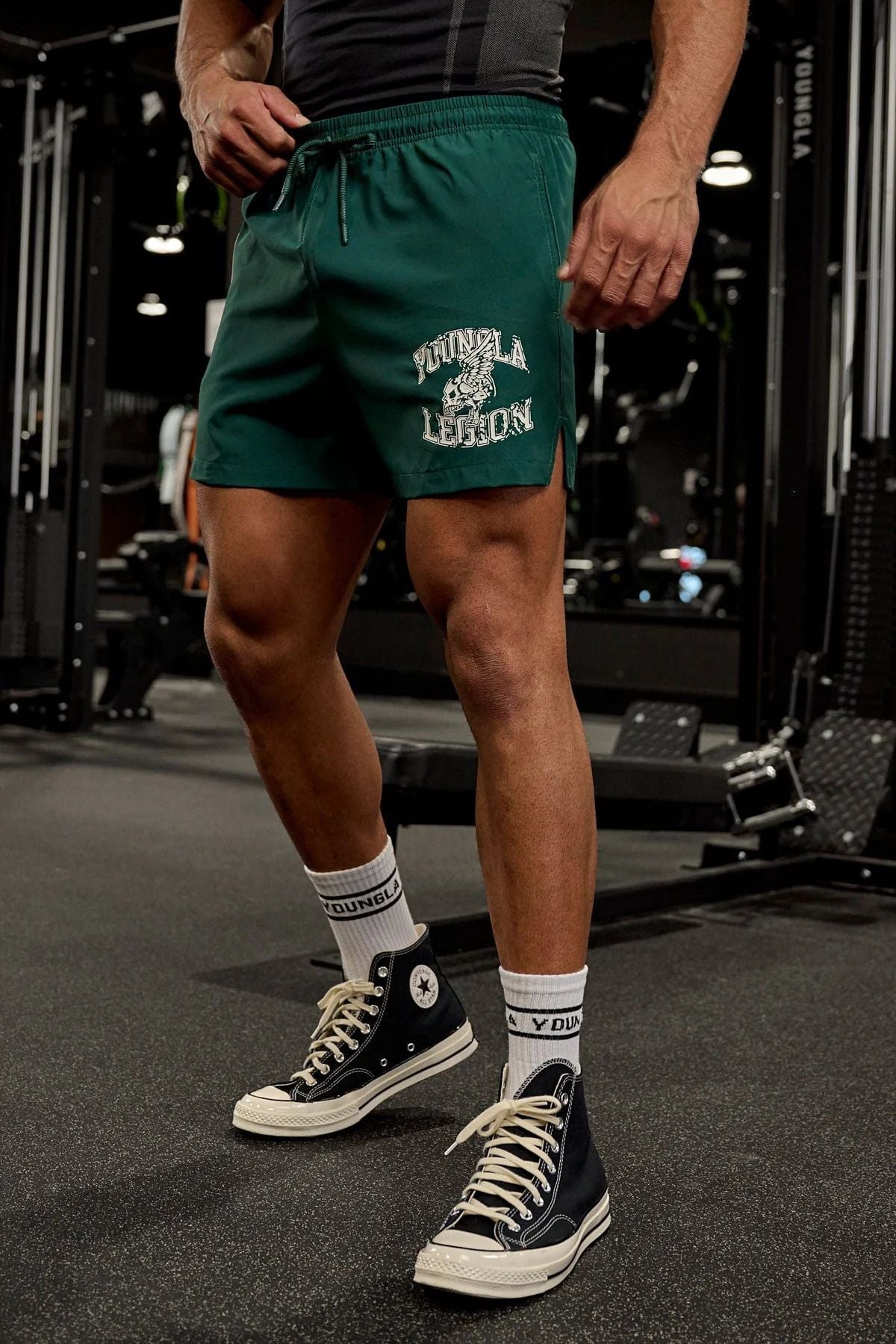 1006 Flying Skull Shorts