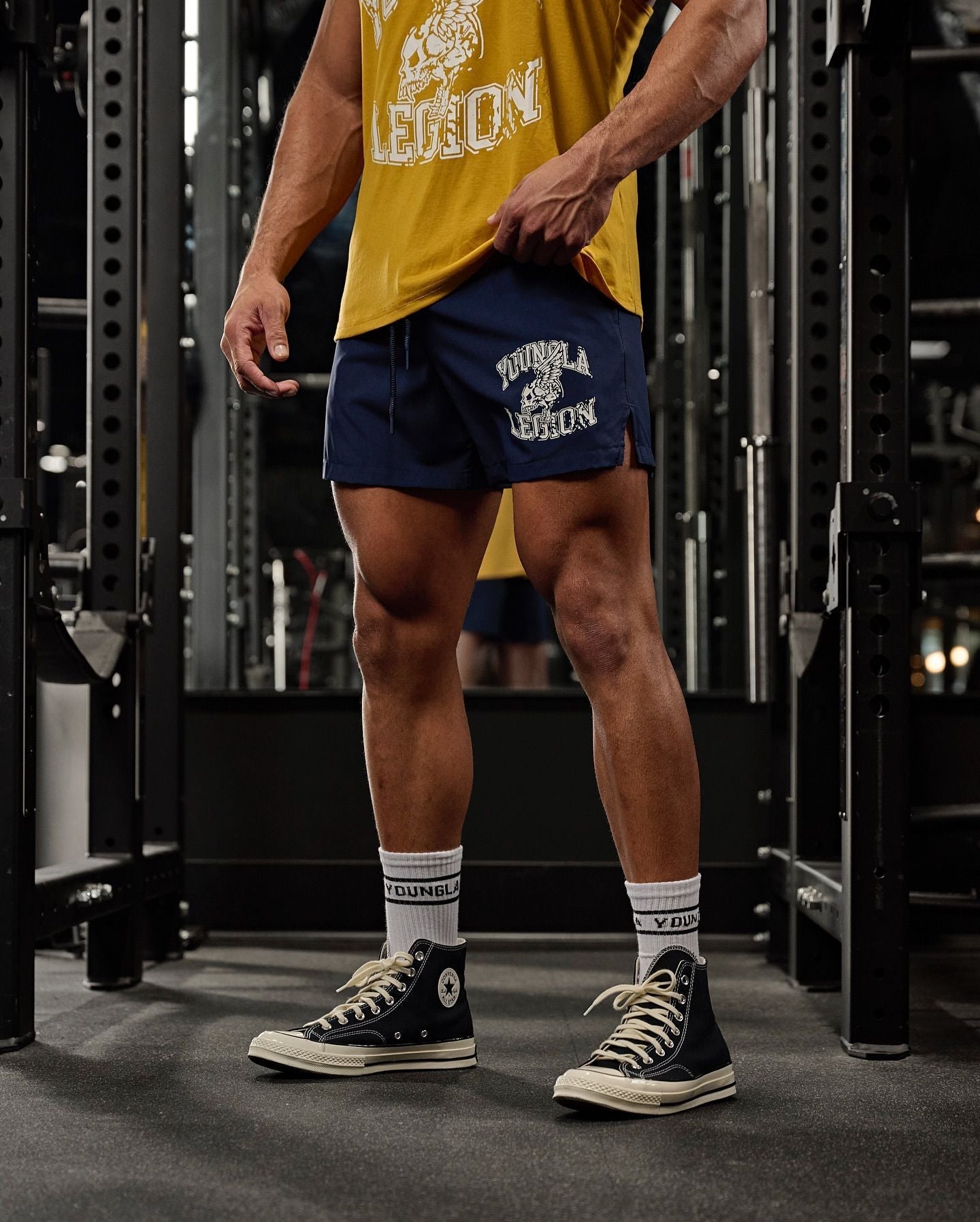 1006 Flying Skull Shorts